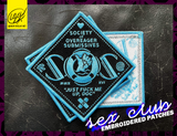 SEX CLUB Embroidered Patches