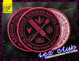 SEX CLUB Embroidered Patches