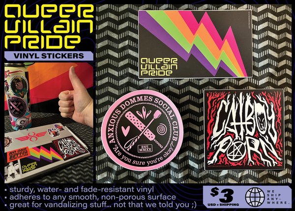 QVP Vinyl Stickers